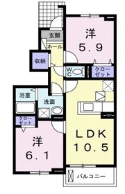 エコ タウニーの間取り画像
