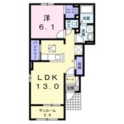 エクセレントハウス T．Aの間取り画像