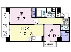 アルベロ向島23の間取り画像