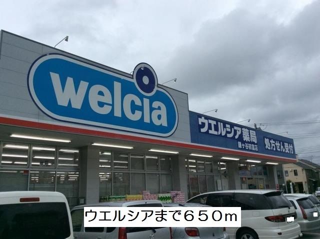 近くのウエルシアまで650m(徒歩9分)