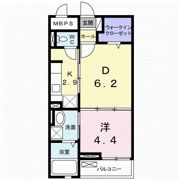 アンジュ グリシーヌの間取り画像