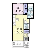 フレスクーラⅢの間取り画像