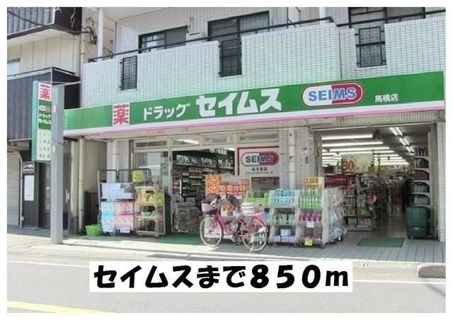 近くのセイムスまで850m（徒歩11分）