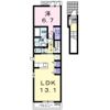 グランソレイユ弐番館の間取り画像
