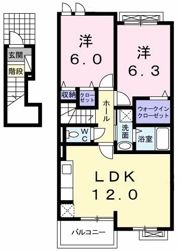 ノース・ガーデンBの間取り画像