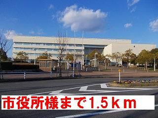 近くの名張市役所様まで1,500m(徒歩19分)
