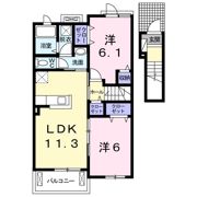 セーリオⅡの間取り画像