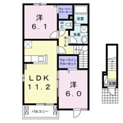 アルドール Ⅲの間取り画像