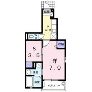 プラシード イーストの間取り画像