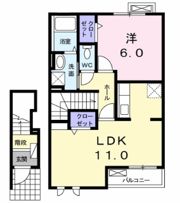ルージュ・サブリエの間取り画像