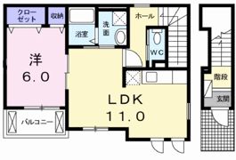 グランデュオBの間取り画像