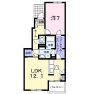 ベル ソレイユ Aの間取り画像