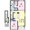 アムール A棟の間取り画像