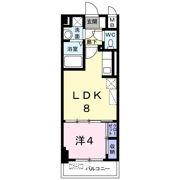 プレステージ空港東の間取り画像