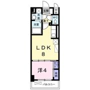 プレステージ空港東の間取り画像