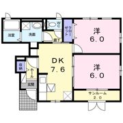 カーサ・アルヴィータの間取り画像