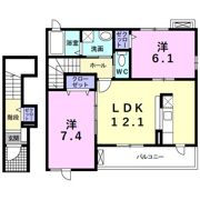 向日葵之絢 Greenの間取り画像