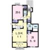 アビタシオン ラシュレの間取り画像