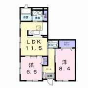 プリムロ－ズの間取り画像