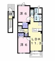 アニメート・S Ⅰの間取り画像