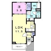 リバーサイドの間取り画像