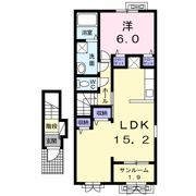 ヴィオレッタⅡの間取り画像