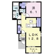 サンリット アークⅡの間取り画像