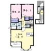 サンレミBの間取り画像