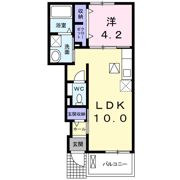 シャー・ヴィラージュBの間取り画像