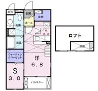 ウエストヒルパーシモンの間取り画像