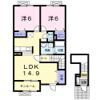 サンパティークKⅡの間取り画像