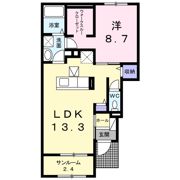 リオコリーナの間取り画像