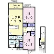 ぽこあぽこの間取り画像
