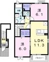 ルミエール Sの間取り画像