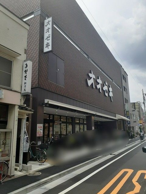 近くのオオゼキまで350m（徒歩5分）