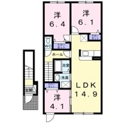 ジェルメ スュドの間取り画像