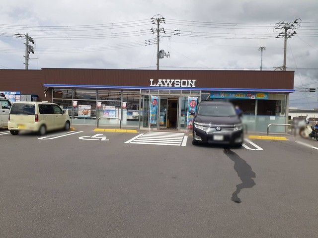 近くのローソン 新潟木工団地店まで450m(徒歩6分)