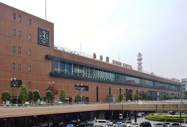 近くの仙台駅まで1,100m（徒歩14分）