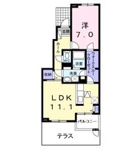 ノースヴィリッジⅦの間取り画像