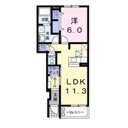 フォレスト東原の間取り画像