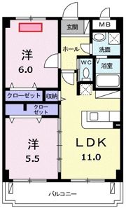 カーサ ダ・ヴィンチの間取り画像