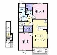 サニーヒル・Aの間取り画像