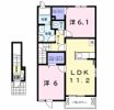 サニーヒル・Aの間取り画像