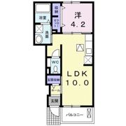 ビスキー ローズの間取り画像