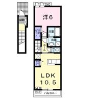 アンソレイユⅠの間取り画像