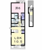 アンソレイユⅠの間取り画像