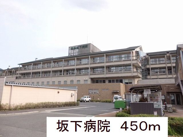 近くの坂下病院まで450m(徒歩6分)