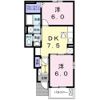 アバンツァート Bの間取り画像