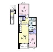 ベル オーブ Ⅲの間取り画像