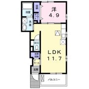サンフラワーの間取り画像